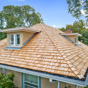 Kenilworth, IL - Cedar Shake roof replacement