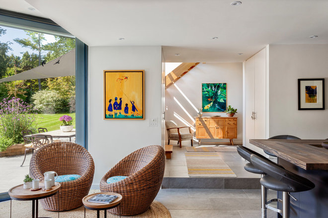 Contemporary Living Room by Penton Architects