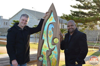 Collaborative Aboriginal Fused Art Glass