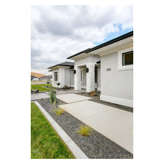 Tempo Side Load - Transitional - Exterior - Seattle - by Prodigy Homes ...
