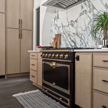 A Modern Kitchen Layered in Wood, Mixed Metals & Meaningful Collaboration