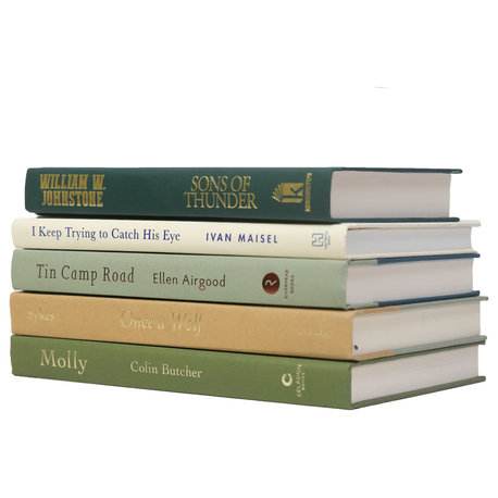 Modern Savannah Book Stack, 5-Piece Set