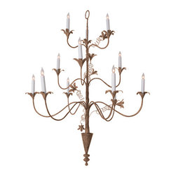 Fleur Chandelier - Three Tier - Chandeliers