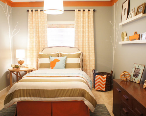 Painting Bedroom Orange | Houzz