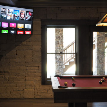 Basement TV Installation