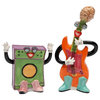 5 Inch Rock and Roll Electric Bass and Amp Salt and Pepper Shakers