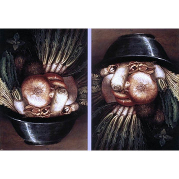 Giuseppe Arcimboldo Vegetables in a Bowl or The Gardener Wall Decal