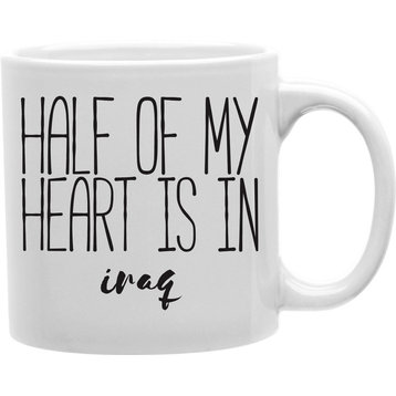 Half Of My Heart Is In Iraq Mug