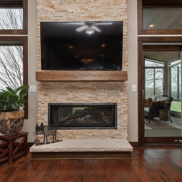 Contemporary Exterior Deck Remodel - 2015