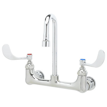 T and S Brass B-2443 Wall Mounted Faucet - Chrome
