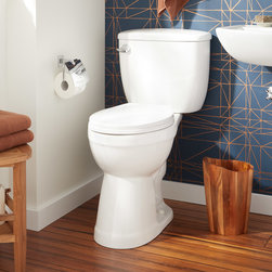 STALNAKER SIPHONIC ELONGATED TWO-PIECE TOILET - Toilets