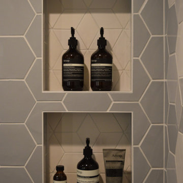 Primary Bathroom Remodel with Beautiful Details