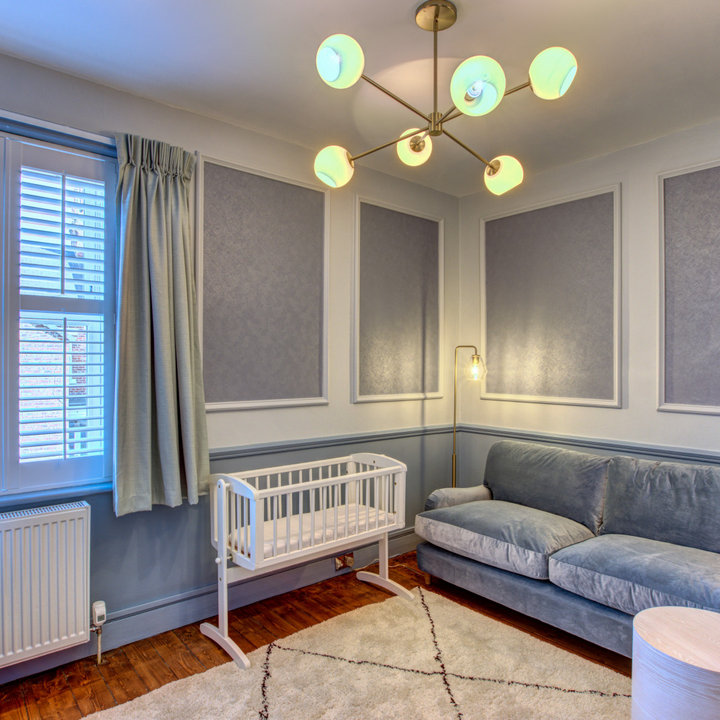 75 Wall Paneling Nursery - July, 2025
