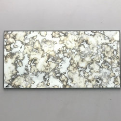 Abolos - Reflections Peel & Stick 3x6 Beveled Mirror Tile in Antique Silver - Mosaic Tile