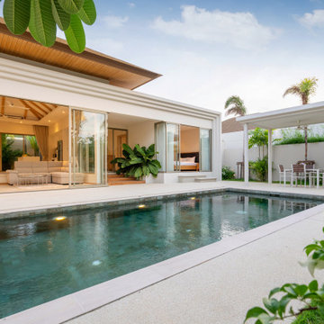 Luxury House Interior With Outdoor Pool, Modern House, Remodeling Ideas