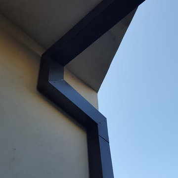 Cladding-Soffits, Fascia, Beams. Box Gutter "Tall" Glendale Ca.