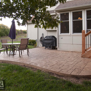 Holder - Cedar deck with covered porch.