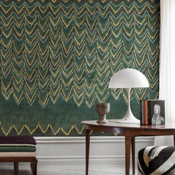 Fringed Follies | Meet a Rebel: Rebel Walls x Zandra Rhodes wallpaper collection