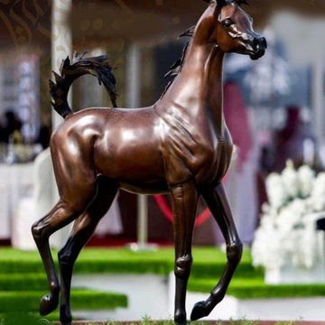 Dream of Spring Bronze Equine Sculpture