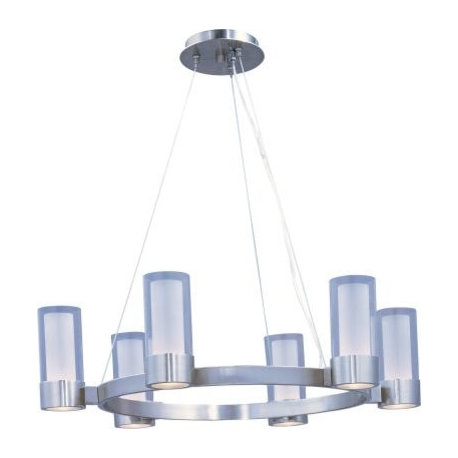 Silo 6-Light Chandelier, Polished Chrome