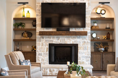 Living room - living room idea in Houston