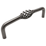 Cosmas - Cosmas 9992-128 Birdcage Cabinet Pull, Weathered Nickel - Manufacturer: Cosmas