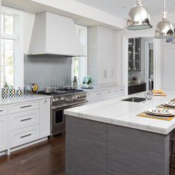 White Macaubas Quartzite Kitchen - Products