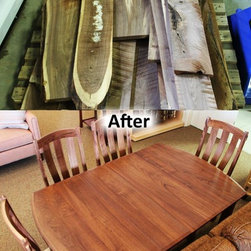 Custom Walnut Dining Set - Products