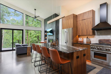 Kitchen - modern kitchen idea in Minneapolis