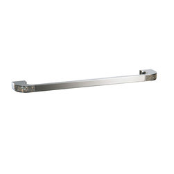 Towel rail chrome with swarovski crystal. No drilling required, it is optional. - Towel Bars