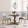 Quincy 42 inch Round Dining Table Desert Gray