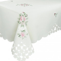 Xia Home Fashions - Bloom Tablecloth - Tablecloths
