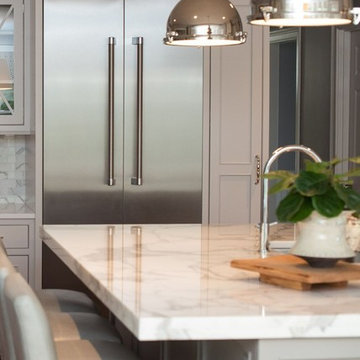 Elegance and a modern twist in Needham Kitchen.