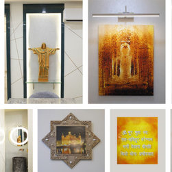 Detailed views of World Religions', art pieces. - Wall Decor
