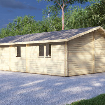 2 Bedroom Log Cabins