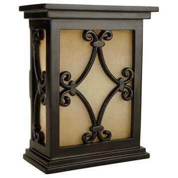 Craftmade Traditional 2-Note Chime Hand Carved Scroll in Matte Black