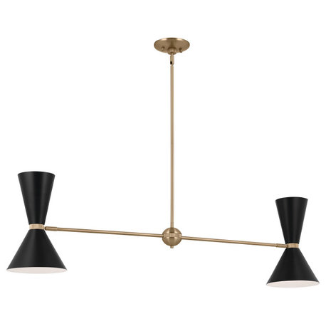 Phix 12 Light Chandelier Foyer, Champagne Bronze and Black