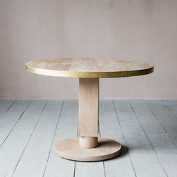 Theodore Brass Round Table - Side Tables & End Tables