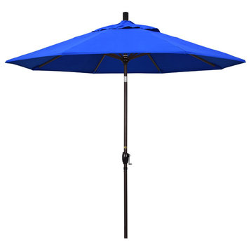 Aluminum Outdoor Umbrella, Pacific Blue