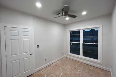 Example of a home office design in Other