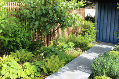 Idée de décoration pour un jardin design.