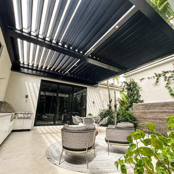 Fixed Pergolas + Automated Pergola in Fort Lauderdale