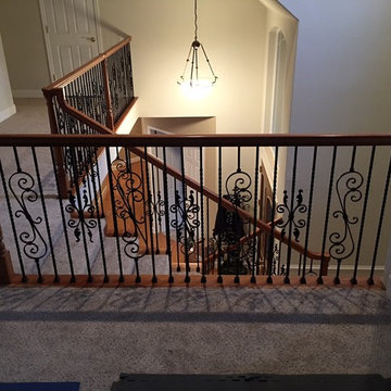 Metal Baluster Stairs