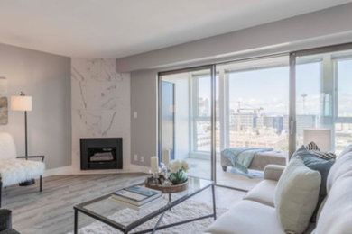 Family room photo in Seattle