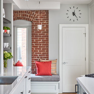 Brick & Beam Loft Kitchen