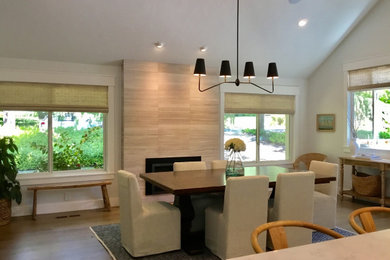 Inspiration for a modern dining room remodel in San Francisco