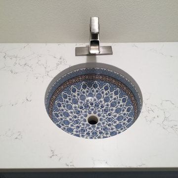 Blue Bathroom