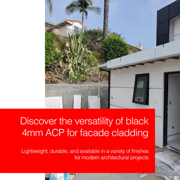 Aluminum Composite Panel (ACP / ACM) Gutter Lining and Soffit System in LA, CA