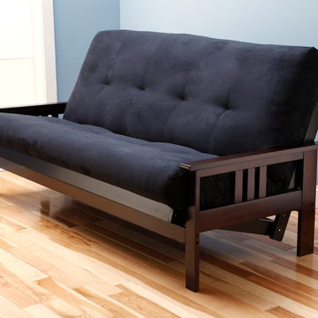 Monterey Frame with Black Suede Mattress