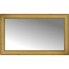 54" x 33" Arqadia Gold Traditional Custom Framed Mirror